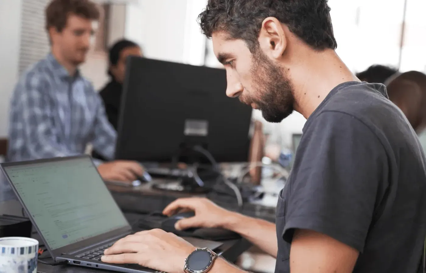 Les bureaux de l'agence Scroll